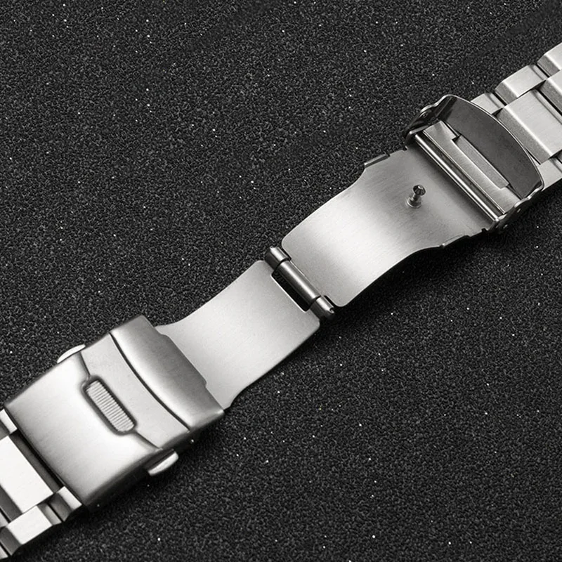 Metal Strap Stainless Steel Bracelet for Seiko Watch Luxury Buckle for SEIKO Wristband 18mm 20mm 22mm 24mm