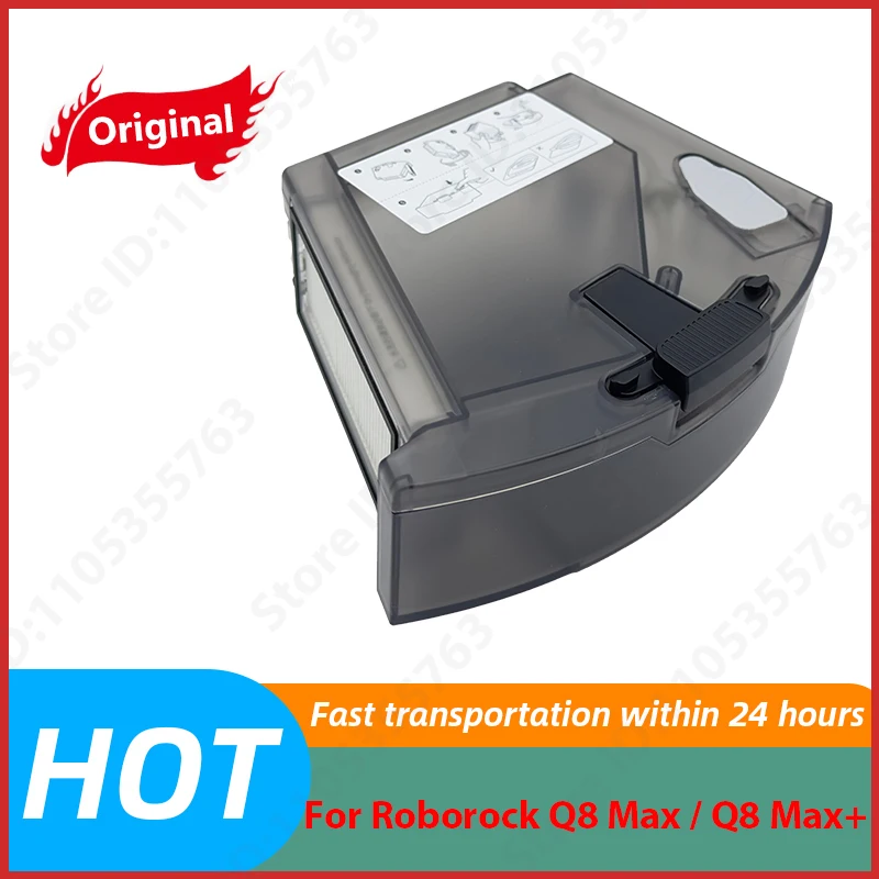 

Original For Roborock Q8 Max / Q8 Max+ Ultron Lite- Dustbin HEPA Filter Water Tank Combo Unit Spare Parts Accessories
