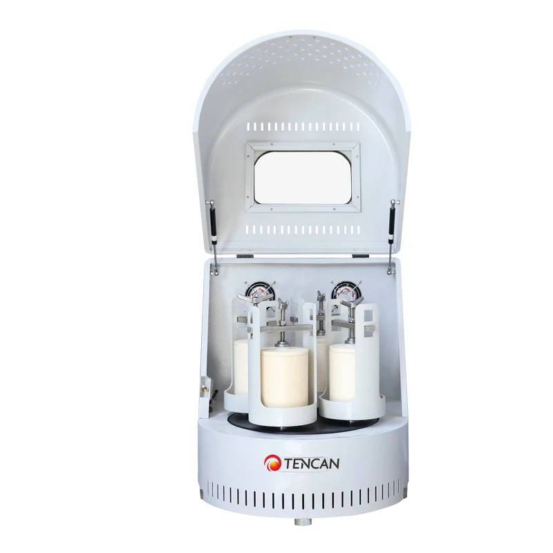Tencan XQM-2A 2L 70-670rpm Lab Ore Grinding Ball Mill High-Accuracy Motor Bearing Planetary Mill For Food Processing 0.75KW