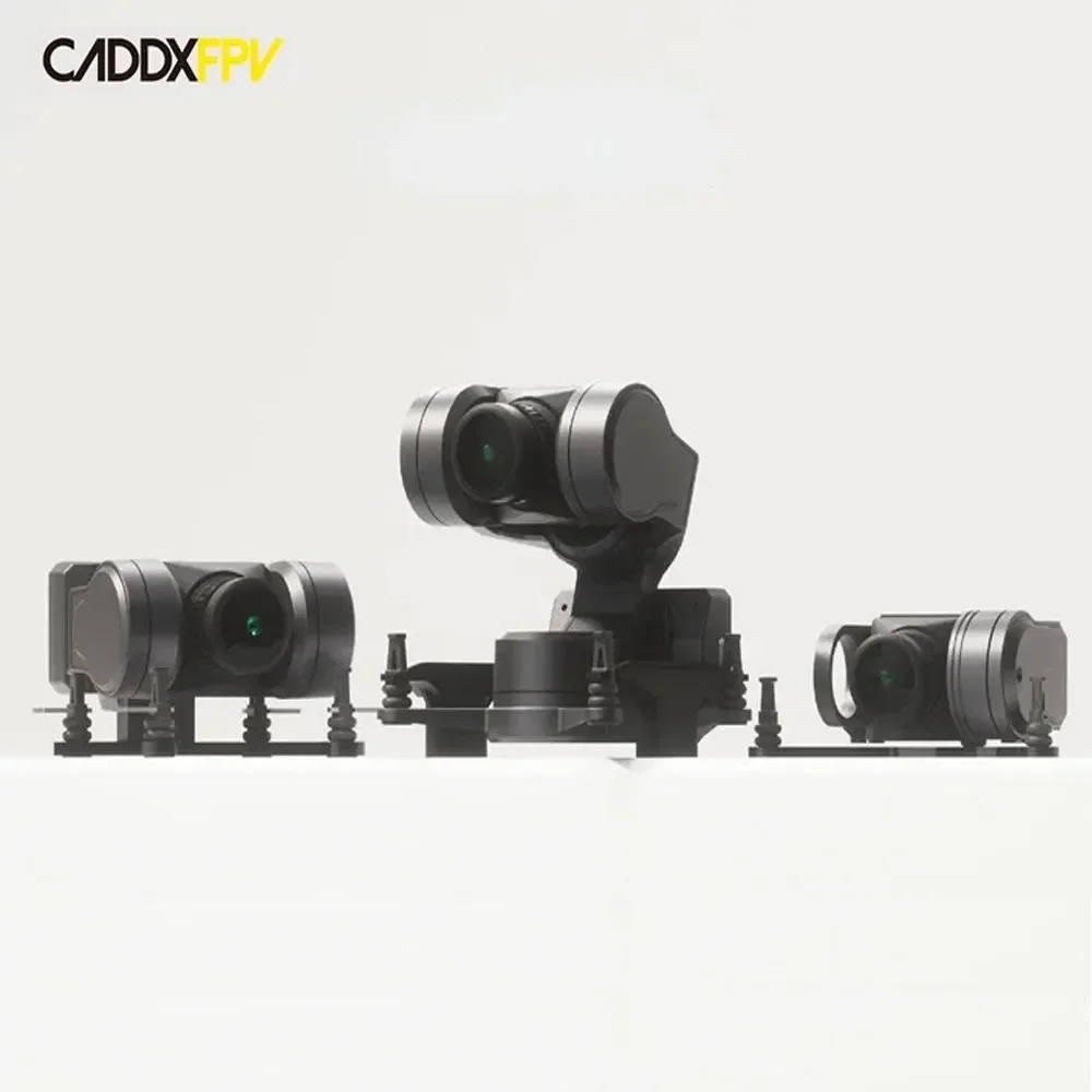 CADDXFPV GM Series FPV Gimbal GM1 / GM2 / GM3 (tanpa kamera) pelacak kepala untuk kamera 19mm Avatar HD kacamata