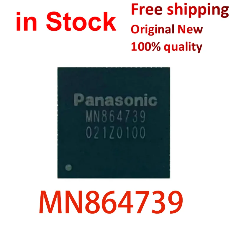 (1piece)100% New MN864739 864739 QFN-80 for Suitable for HDMI chip PS5 PS4chip PS4 SLIM/PS4 PRO QFN control IC in stock