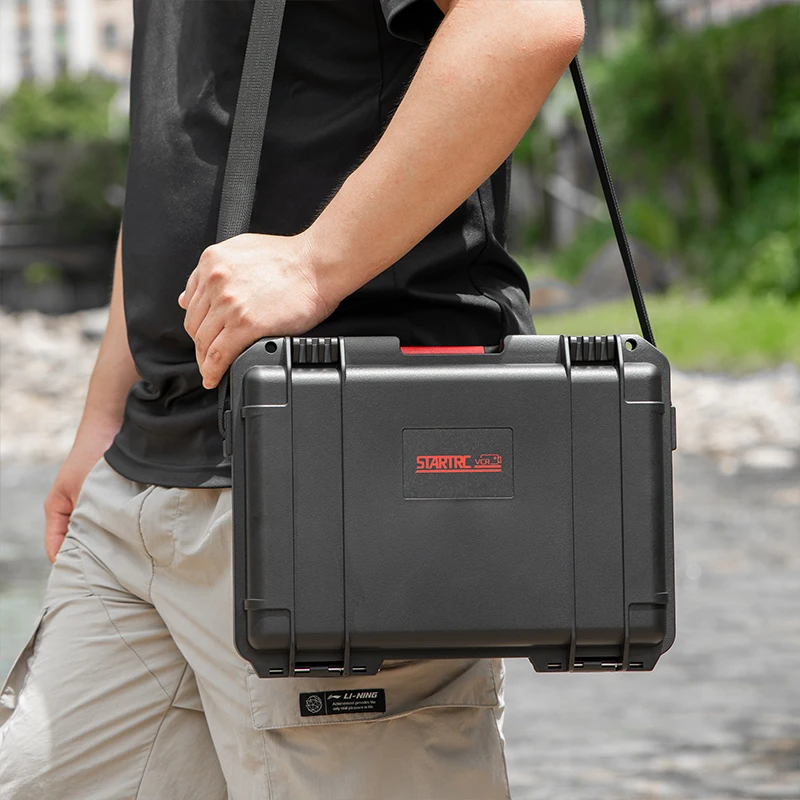 STARTRC Insta360 X5 Kamera Zubehör 2-Schichten Hartschalenkoffer Wasserdichte Tragbare Reisebox für Bundle – Detail 13