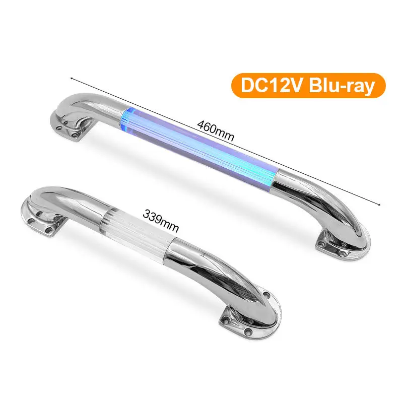 Door Handles RV Designer Entry Door Hardware Soft Grab LED Handle Illuminated Armrests for Motorhomes