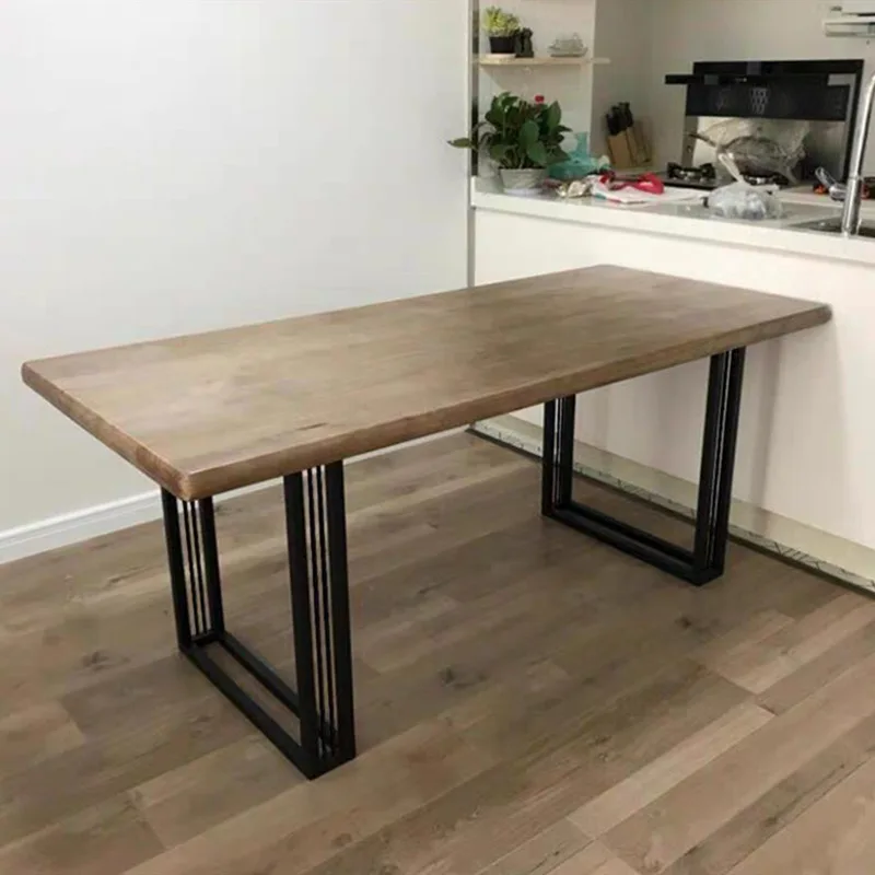 Light luxury metal wrought iron, conference table legs, bold table feet