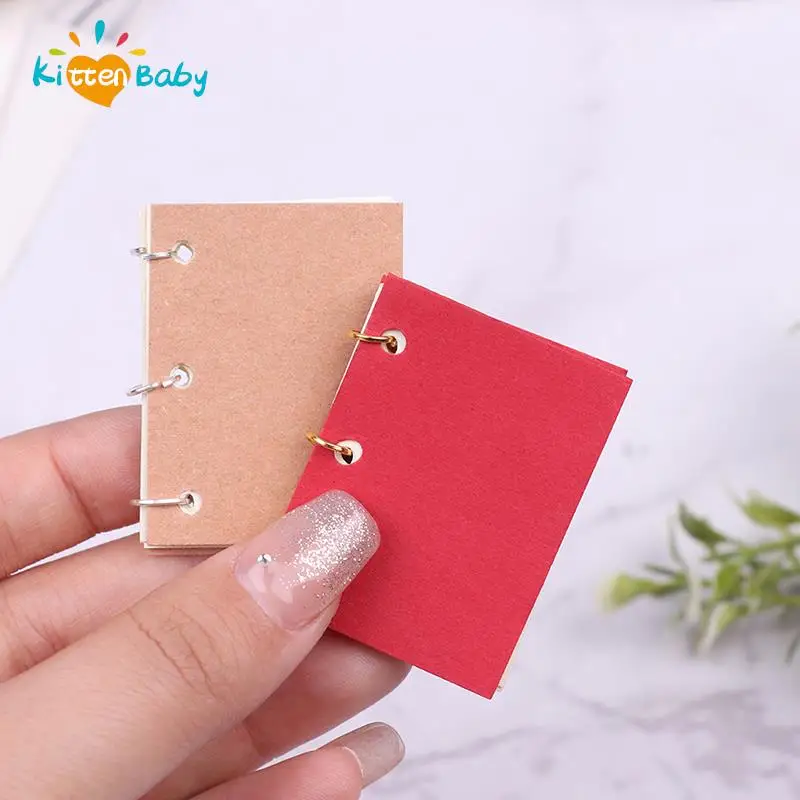 Cute Mini 1:12 Scale Miniature Dollhouse Exercise Book for Doll House Decoration Accessoreis Toys for Girl