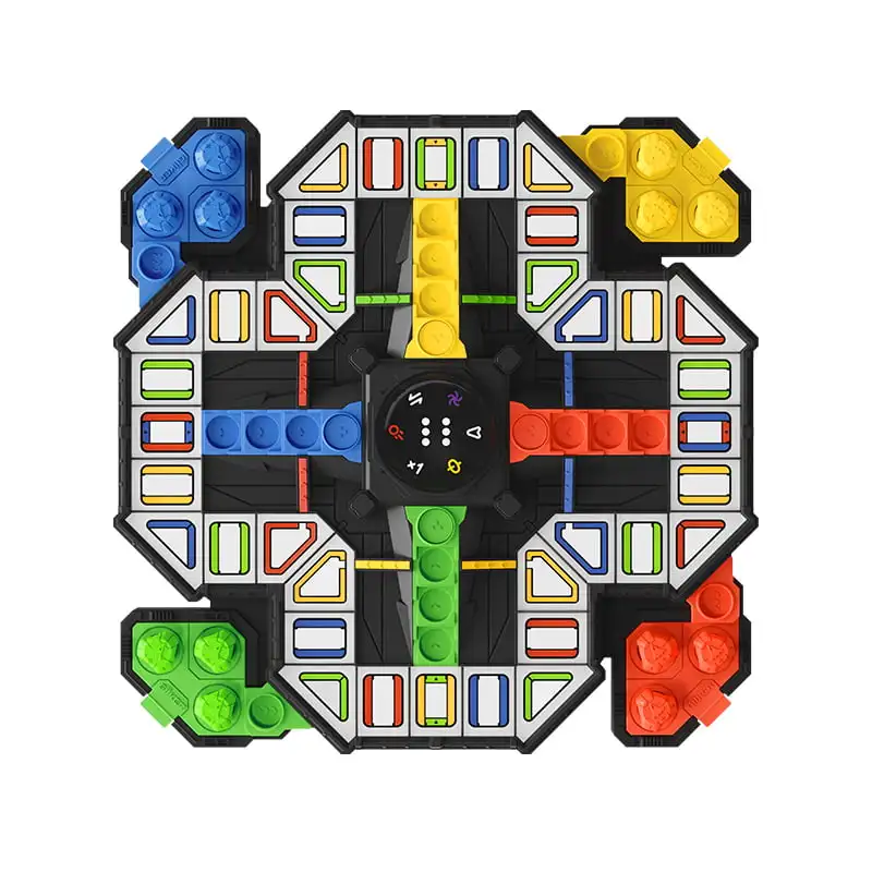 Giiker Super Ludo Chess Puzzle Toys Compact And Portable Family Board Game Chess Toys For Kids Gifts