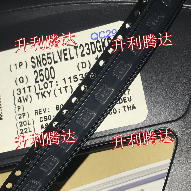 

100% Original New SN65LVELT23DGKR SN65LVELT23DGK SIMI MSOP8 5PCS/LOT Level shifter