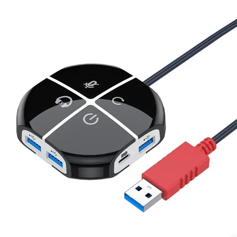 Desktop Power Button for PC with USB Port and Sound 120CM Length