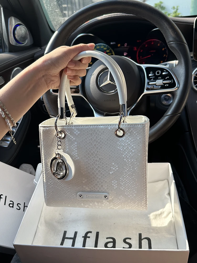 

Женская сумка HFla с узором под змеиную кожу, модная сумка через плечо для повседневного использования, из мягкой кожи, повседневная женская сумка-кроссбоди