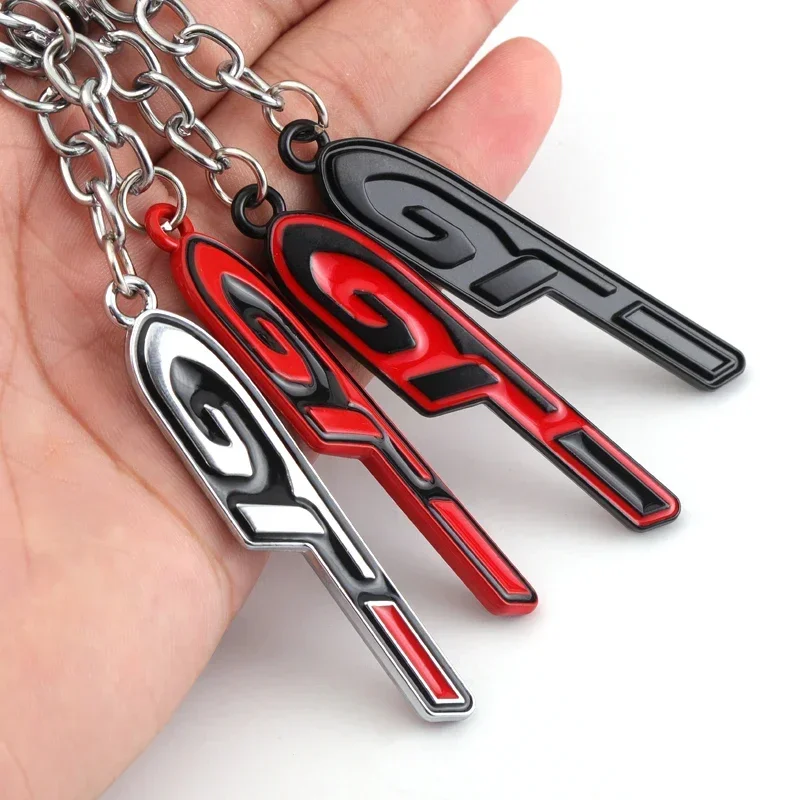 Car Keychain Holder Key Rings Pendant for Peugeot GT 408 508 407 301 206 308 4008 5008 106 406 207 2008 107 307 208 306 3008