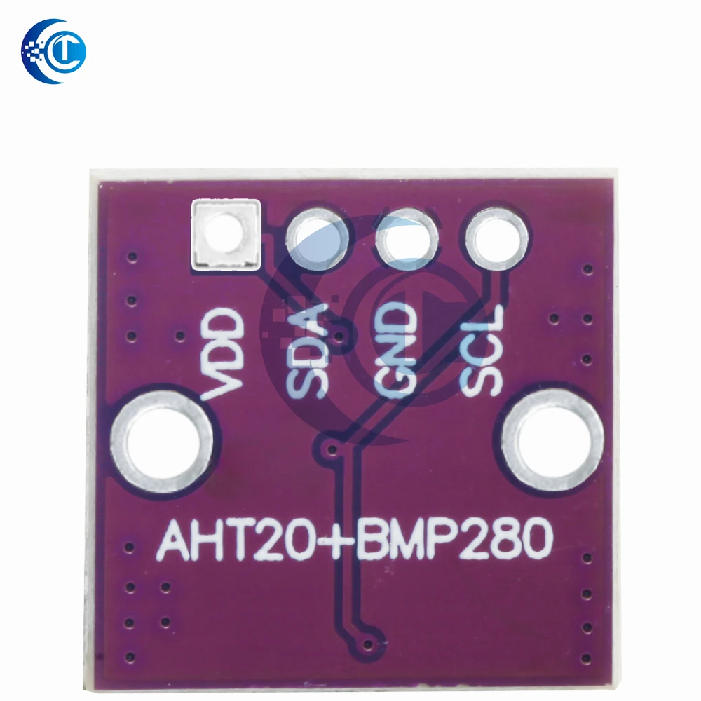DIY Meteorological Monitoring Sensor, AHT20+BMP280 3‑in‑1 Temperature Humidity Barometer Module