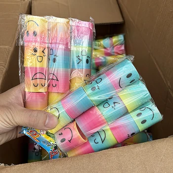 24/12 Regenboog Magische Veren Cirkel Speelgoed Kinderen Verjaardagsfeestje Gunsten Gasten Giveaway Kleine Geschenken Pinata Vulstoffen Flexibel Grappig Speelgoed