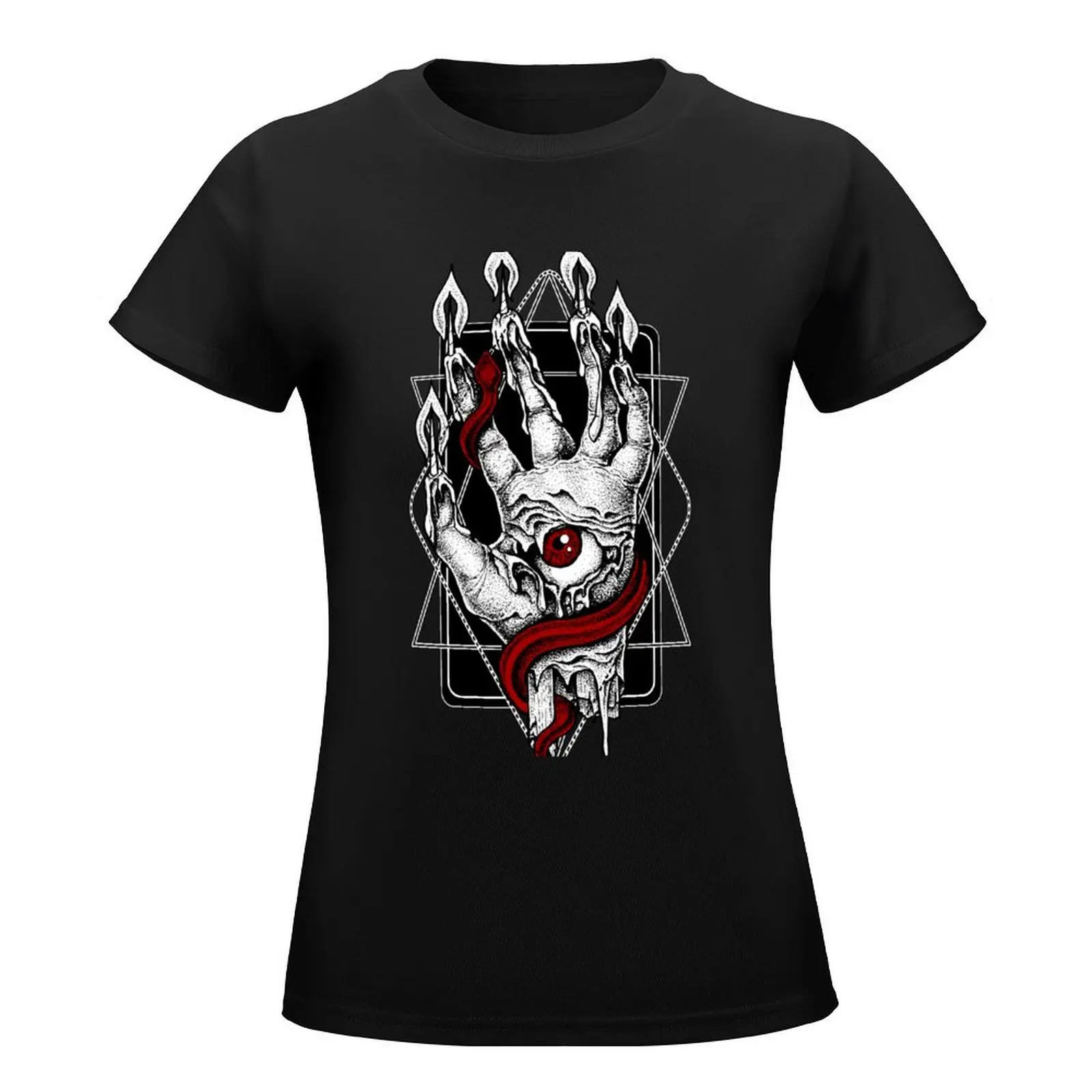 Hand of Glory T-Shirt korean fashion Aesthetic clothing Blouse summer tops korean Women's clothes