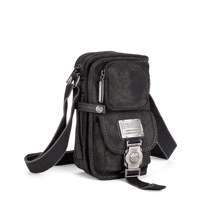 NEW Sale! 2025 Canvas Versatile Casual Shoulder Messenger Bags For Men Retro Travel Bag