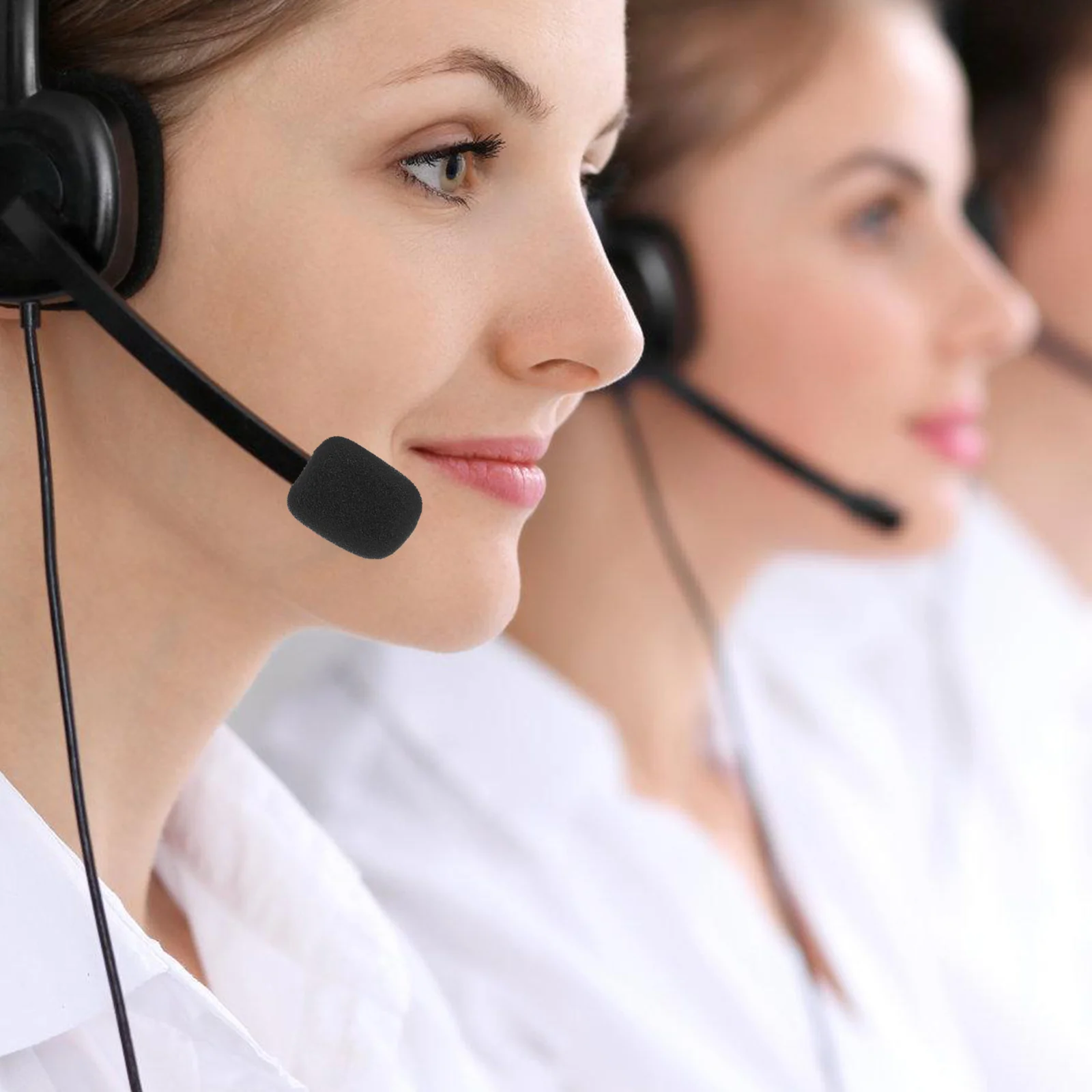 

20Pcs Foam Mic Covers Replacement for Standard Handheld Microphone Windscreen Portable Lightweight Audio Accessory