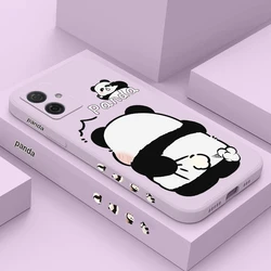 G54 Lovely Panda Silicone Phone Case For Motorola Moto G42 G22 G54 G24 G100 G52 G53 G34 G72 G50 G14 G9Plus G8Play G84 Cover