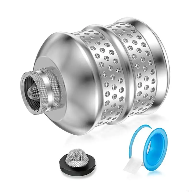 

77JF 3/4 Inch Aluminum Sprinkler Head for Root Irrigation Includes 40 Inch Hose Reinforcement Tape Yard Garden Essential