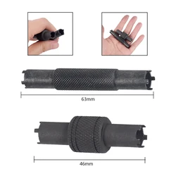 Tactical Rifle Airsoft Front Sight Adjustment Tool Rifle Hunting Accessory 46mm 63mm 4-/5-Prong A1/A2 Dual Front Sight Tool