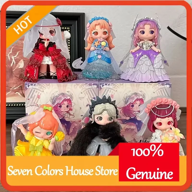 

Letsvan Ziyuli My Own Wedding Series слепая коробка Kawaii украшение для рабочего стола модные фигурки коробка-сюрприз подарок на день рождения для девочки