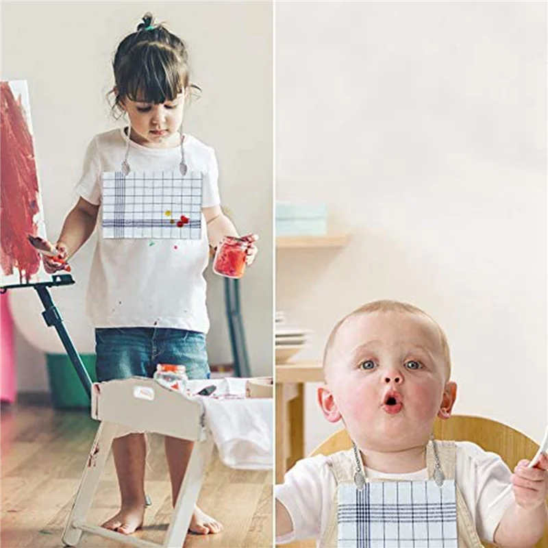 ABWR-20 Stück Serviettenkette, Serviettenhalter, Serviettenklammern, Kette, flexibles Lanyard, Umhängeband für Senioren, ältere Erwachsene und Kinder