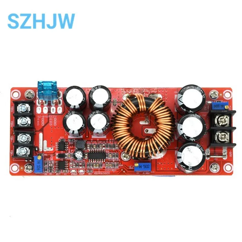 1200W 20A DC-DC Boost Converter Step Up Power Supply Module 10-60V To 12-83V Adjustable Voltage Charger