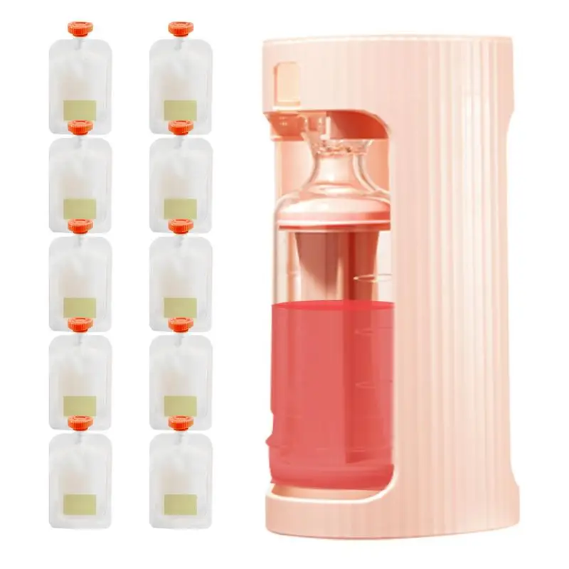 No Squeeze Pouch Holder Reusable Fruit Squeeze Puree Filler No Food Splashing Fruit Squeeze Puree Filler Food Pouches Refillable