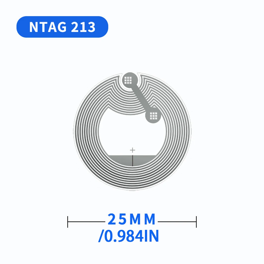 Rewritable Cards Blank NTAG213 Label For Identity Recognition Near Field Communication Stickers
