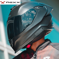 Original X NEXX SX100R Motocycle Helmets Double Visor Sport Bike Helmets NEXX Shortcut Abisal Mile Casco Moto S -M Capacete