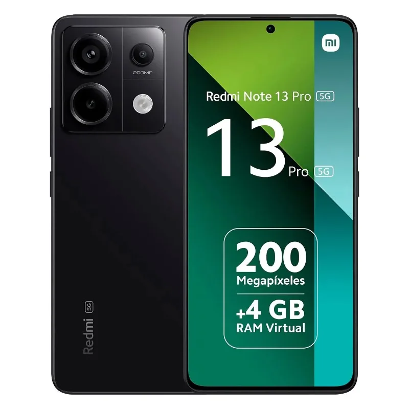 Xiaomi Redmi Note 13 Pro 5G Prosesor 4nm Layar Adaptif 120Hz Kamera AI 200MP Pengisian Cepat 67W Ponsel Tahan Air IP54