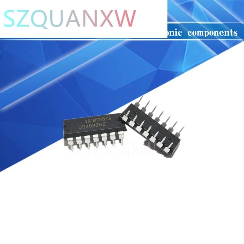 10 PIÈCES CD4093BE HCF4093BE CD4093 DIP DIP-14 CD4072BE CD4072 CD4073BE CD4073 CD4077BE CD4077 CD4078BE CD4078 CD4081BE CD4081