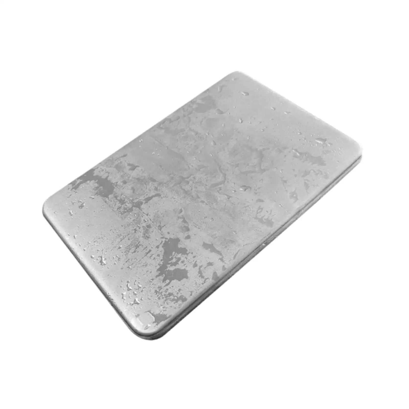 

Stainless Steel Chilled Serving Tray Rectangle Appetizer Platter Berries Tray Cold Dish Server for Hotel Bar Home