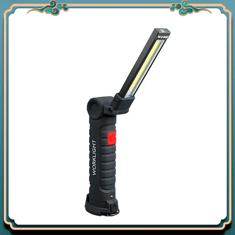 Latest LED Foldable Work Light Portable Waterproof Camping Light Car Repair Light Outdoor Tent Flashlight Small