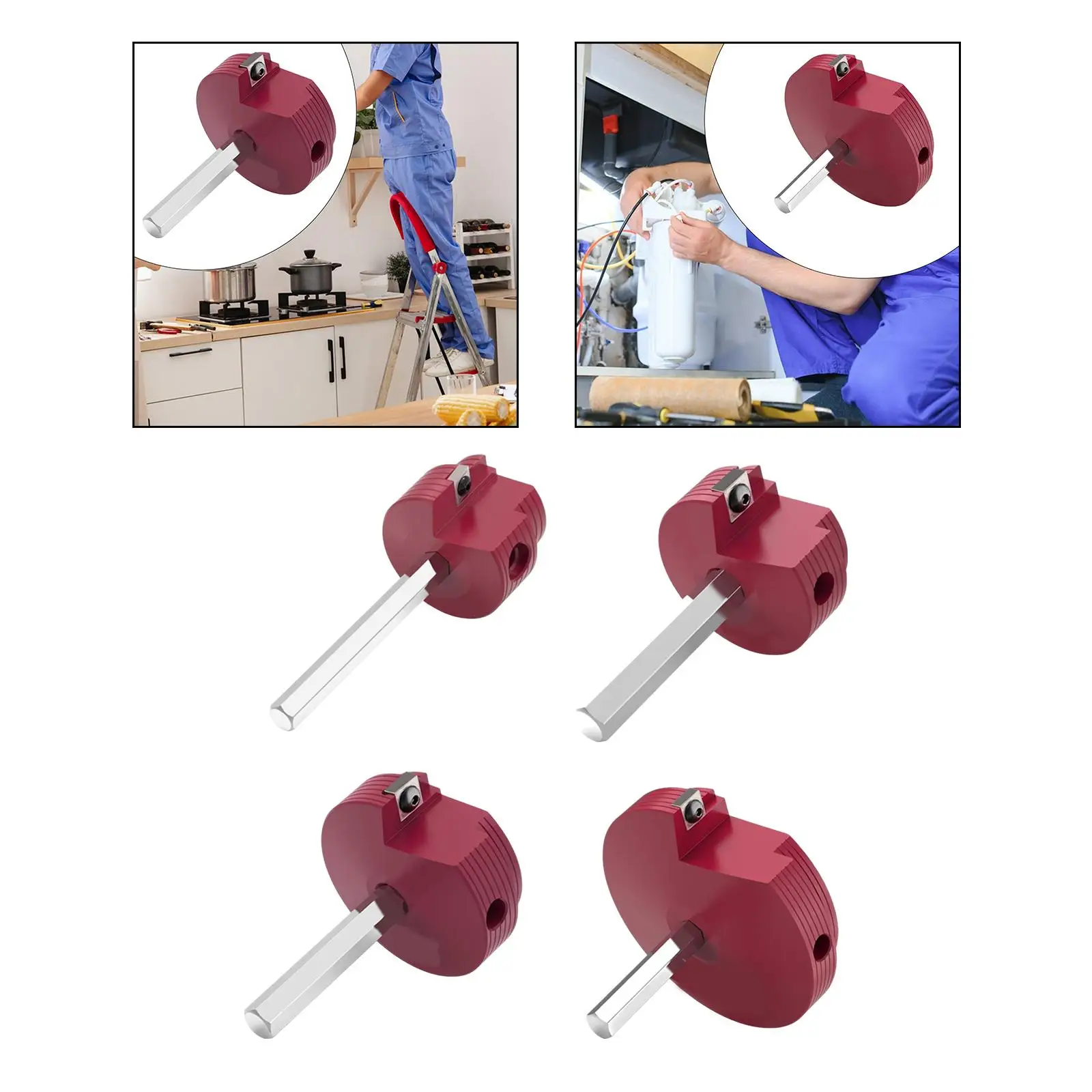 

Pipe Reamer Professional Sturdy Plumbing Tool Pipe Fitting Reamer for Vent Lines PVC Tubes