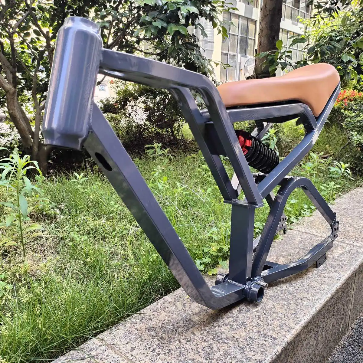 Kalosse Steel Electric Fat Bicycle Frame, E-Bike, Electrical Snow Bike Frame , 20x4.0, 120mm