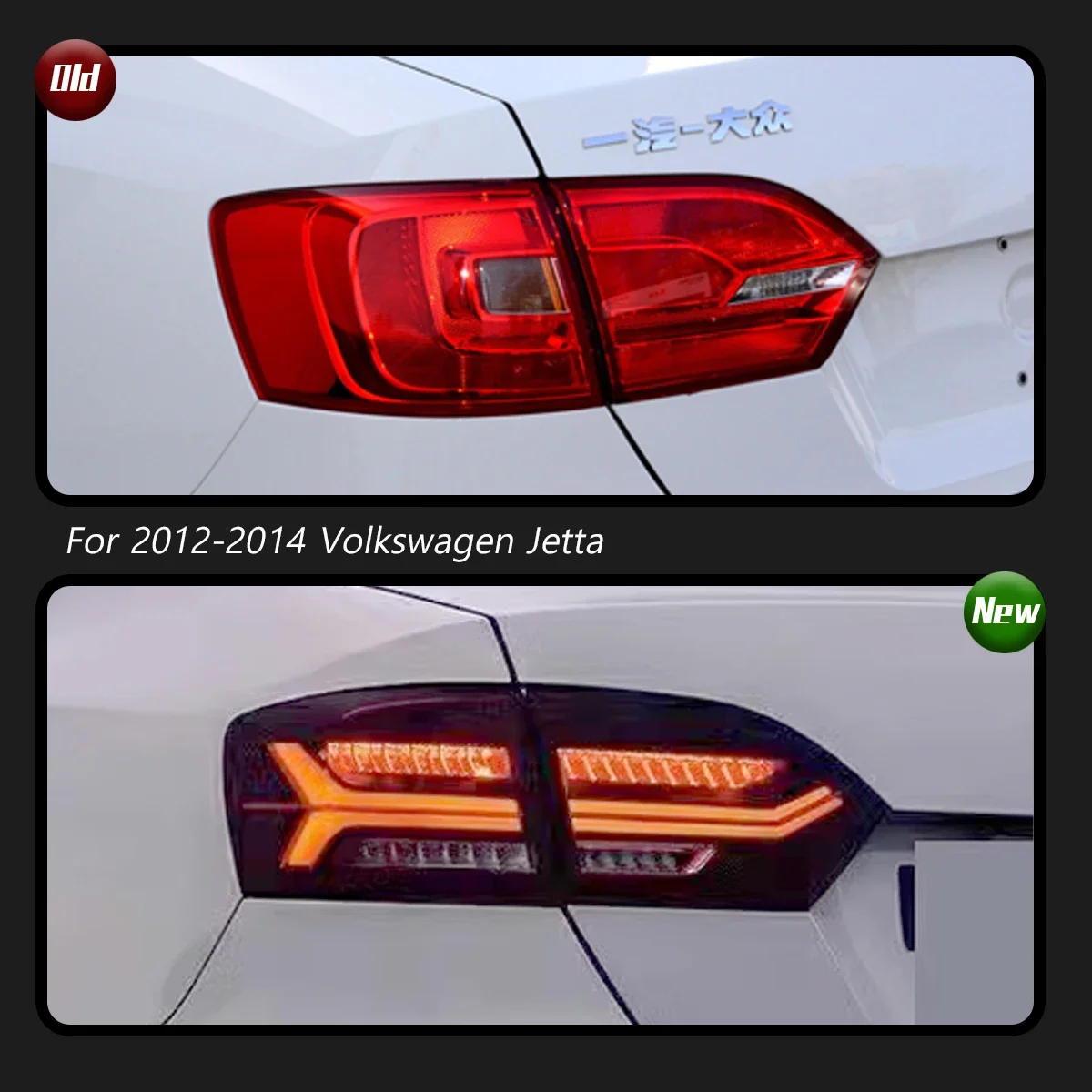 

Автомобильные фары для Volkswagen Jetta 2012-2014, задние фонари, светодиодный проектор, задние фонари, дневные ходовые огни, автомобильные аксессуары
