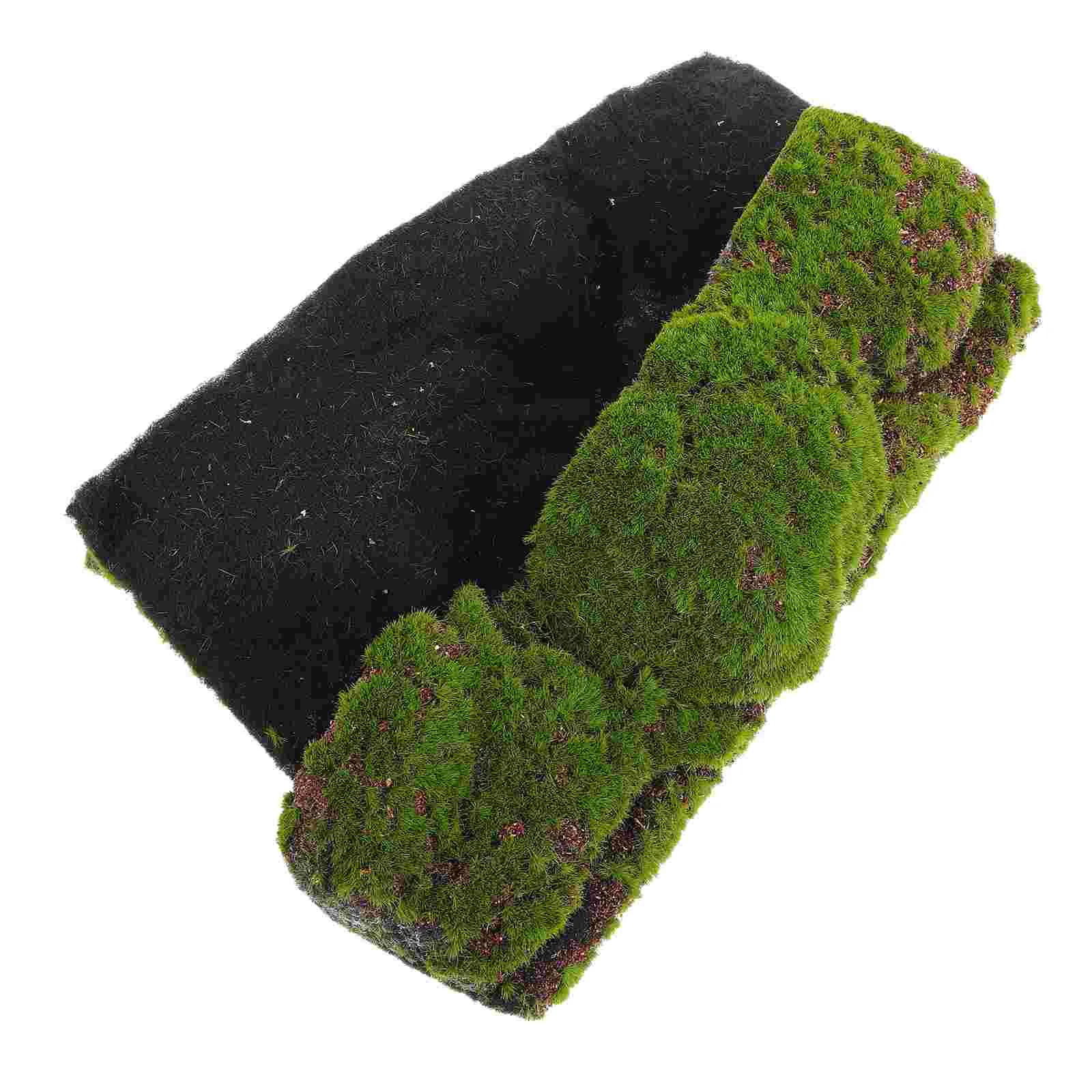 Simulated Moss Lawn Simulation Mat Area Rugs Rock Fake Mats Green Turf Plastic Garden Artificial