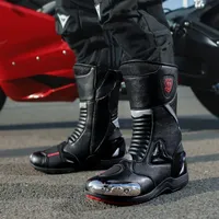 Professional Motocross Mid-Calf Long High Ankle Off-Road Racing Moto Rider Protective Shoes Men Woman Motorcycle Boots