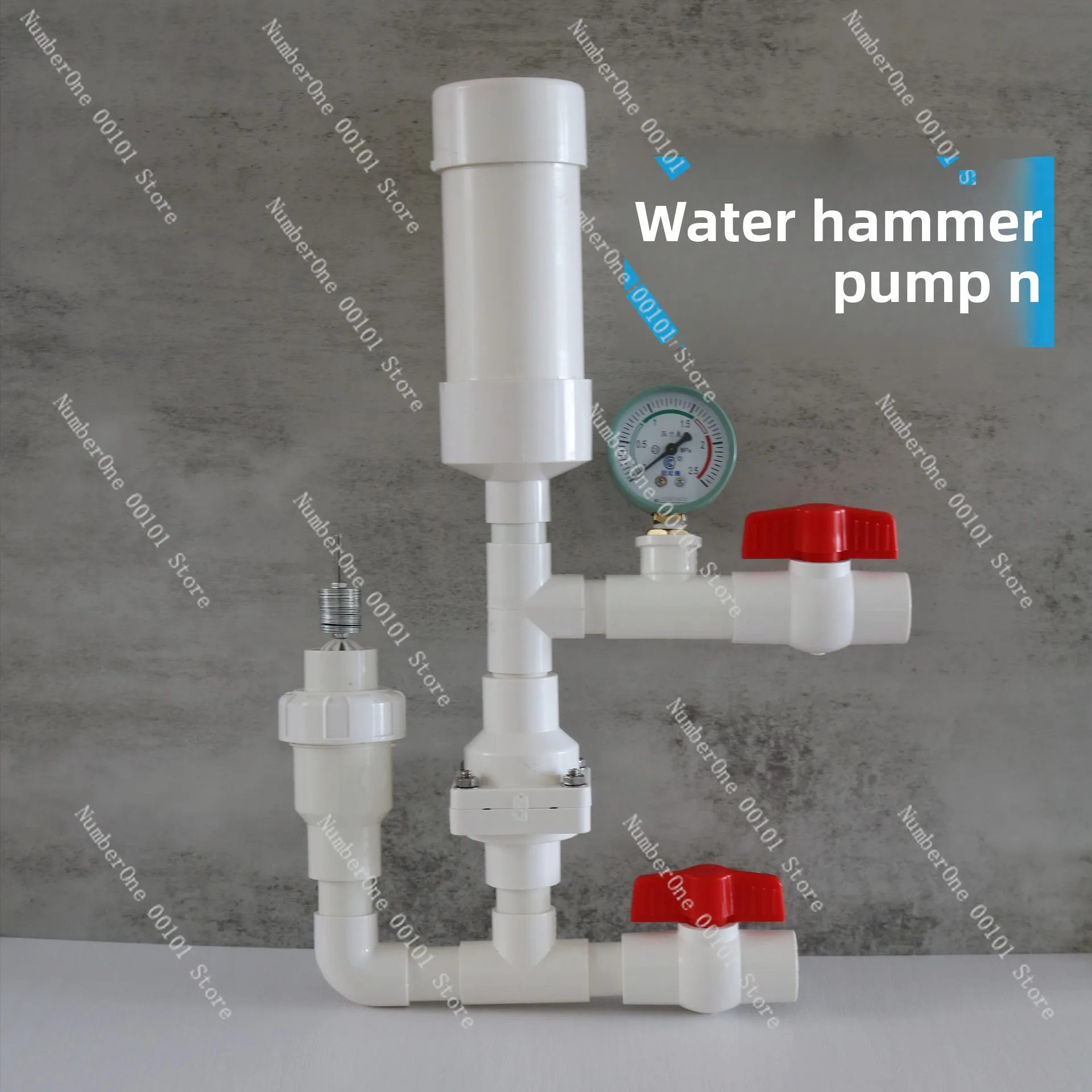 

Самовсасывающий водяной насос для орошения в горно-лесных районах, без электричества, без масла, для откачки воды