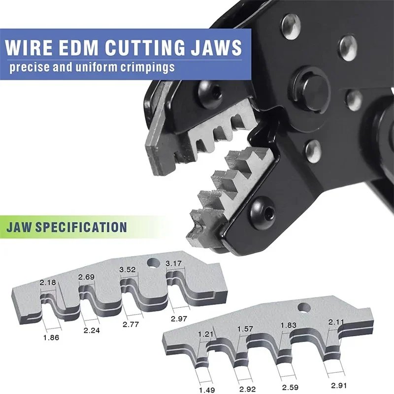 1 stuk Krimptang SN-2549 Voor AWG28-18 (0,08-1,0 mm2) XH2.54/Dupont 2.54/2.8/3.0/3.96/4.8/KF2510/JST Terminal Crimper Tang