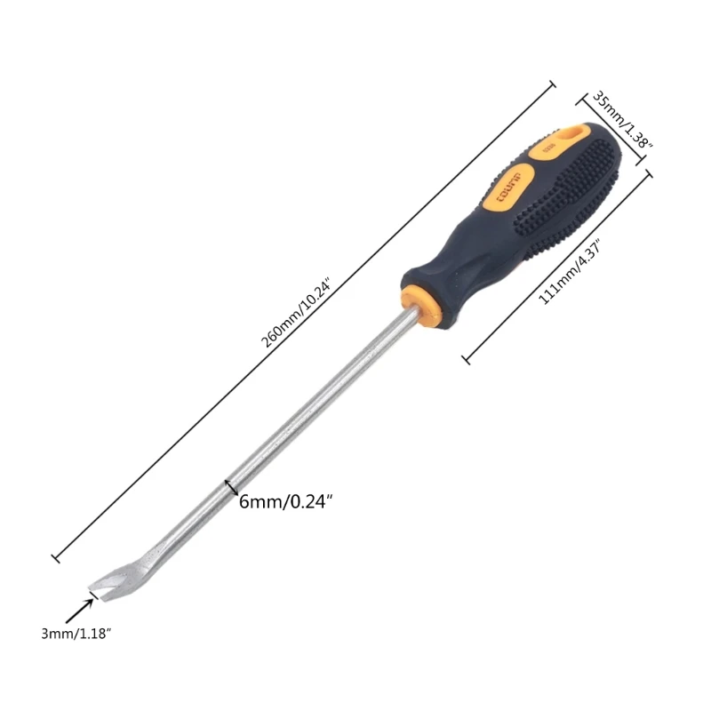 Puller Auxiliary Tool Convenient to 260mm Length Remover for Tire Nails, Shoe Nails, Woodworking