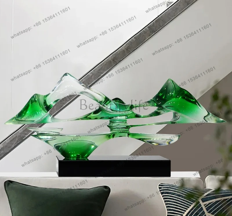 hotel lobby ornament home jewelry resin rockery living room porch partition desktop decoration