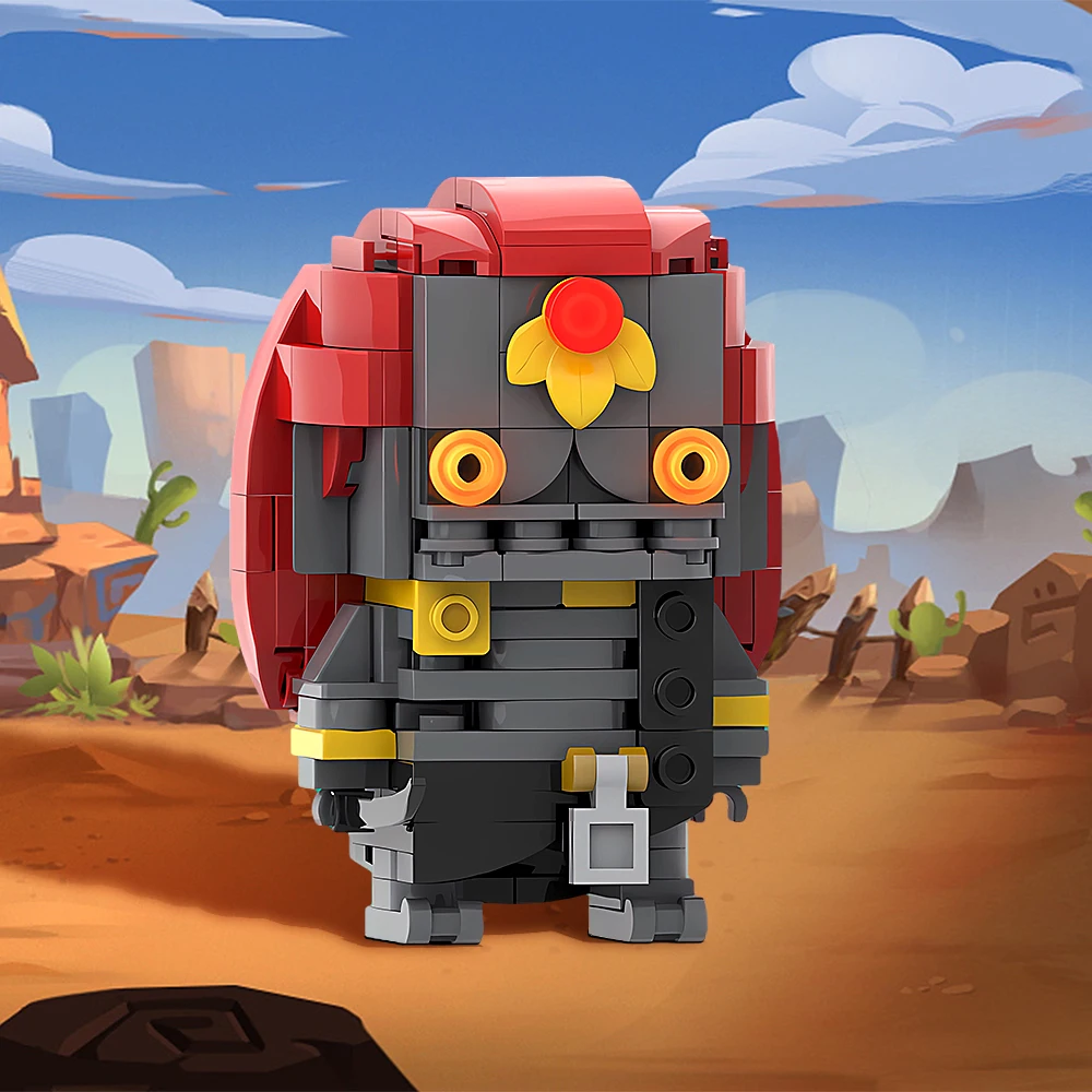 

Gobricks MOC Mummifieds Ganondorfeds Kingdoms Brickheadzs Модель Строительные блоки Классические игровые персонажи DIY Кирпичи Игрушка Детский подарок