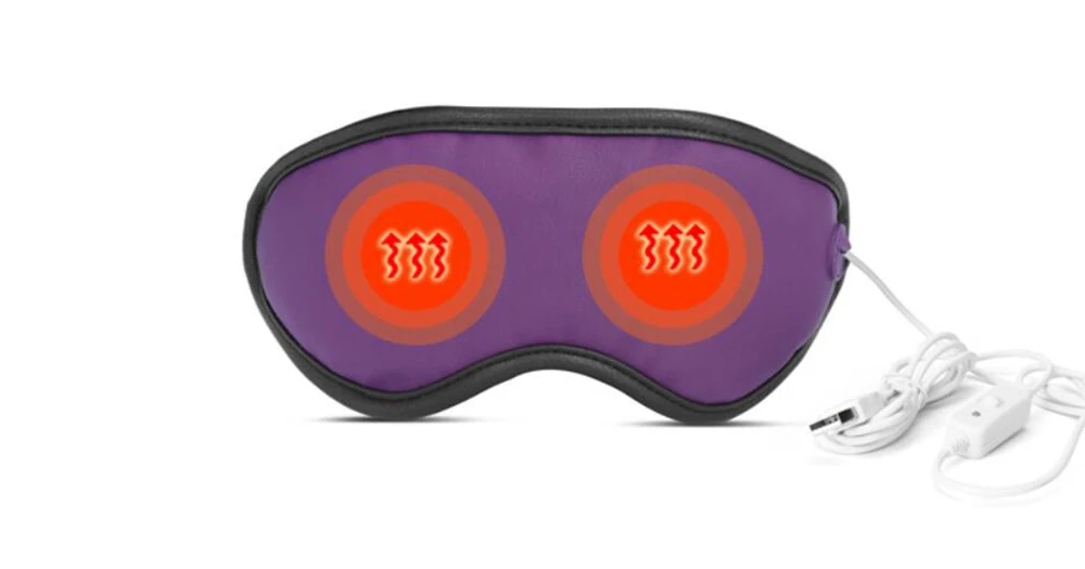 Oogmassageapparaat kang fu de USB-warmte stoompatch schaduw koolstofvezel verwarming elektrisch ooginstrument