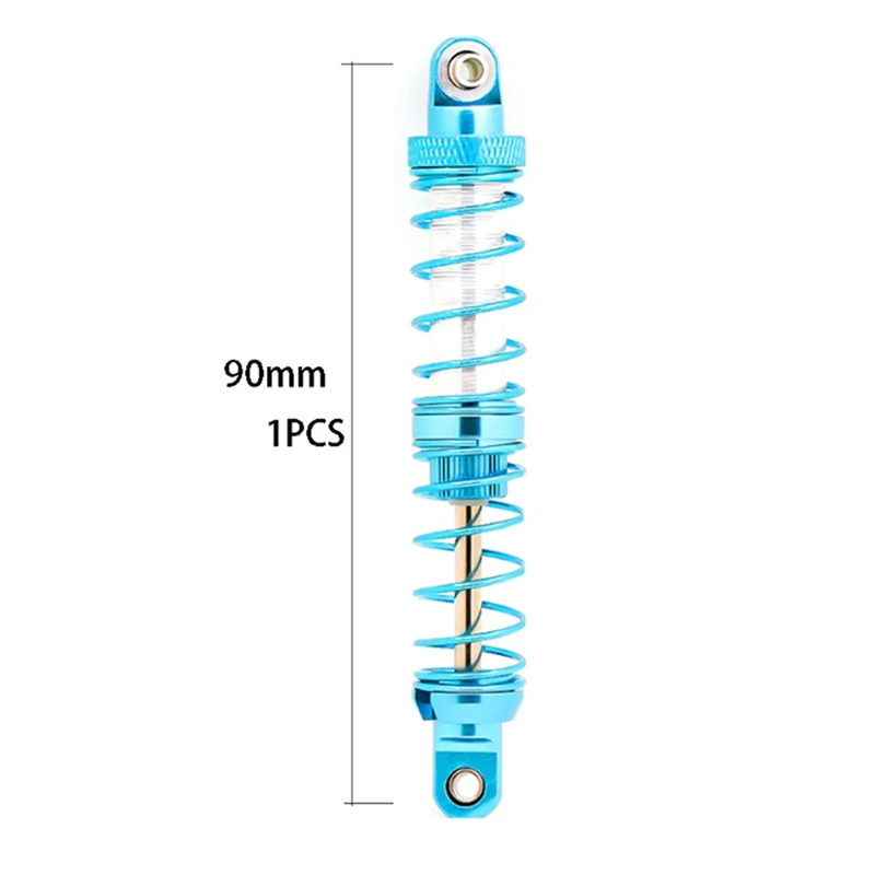 Ensemble d'amortisseurs RC réglables avec ressorts, amortisseur pour camion 1/10 RC, Inoler Axial, SCX10, TRtage, D90, 4 pièces