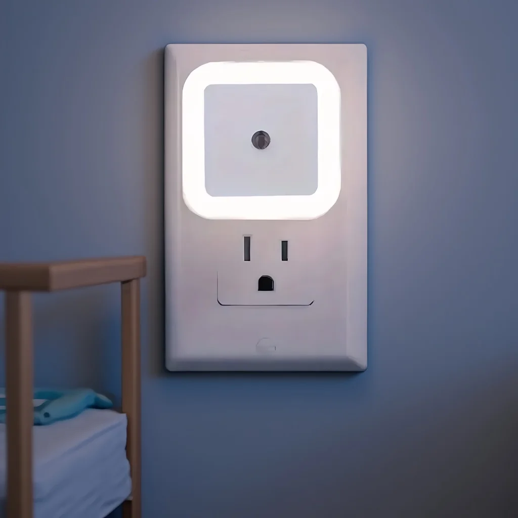 

1 шт. интеллектуальный светодиодный индукционный светильник - автоматически подсветка в ночное время, креативный ночник