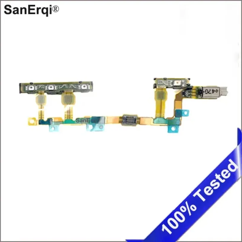 Power on/off Volume Button Vibration Motor and Power Switch Flex Cable For Sony Xperia Z3 Compact D5803 D5833 Mini M55W