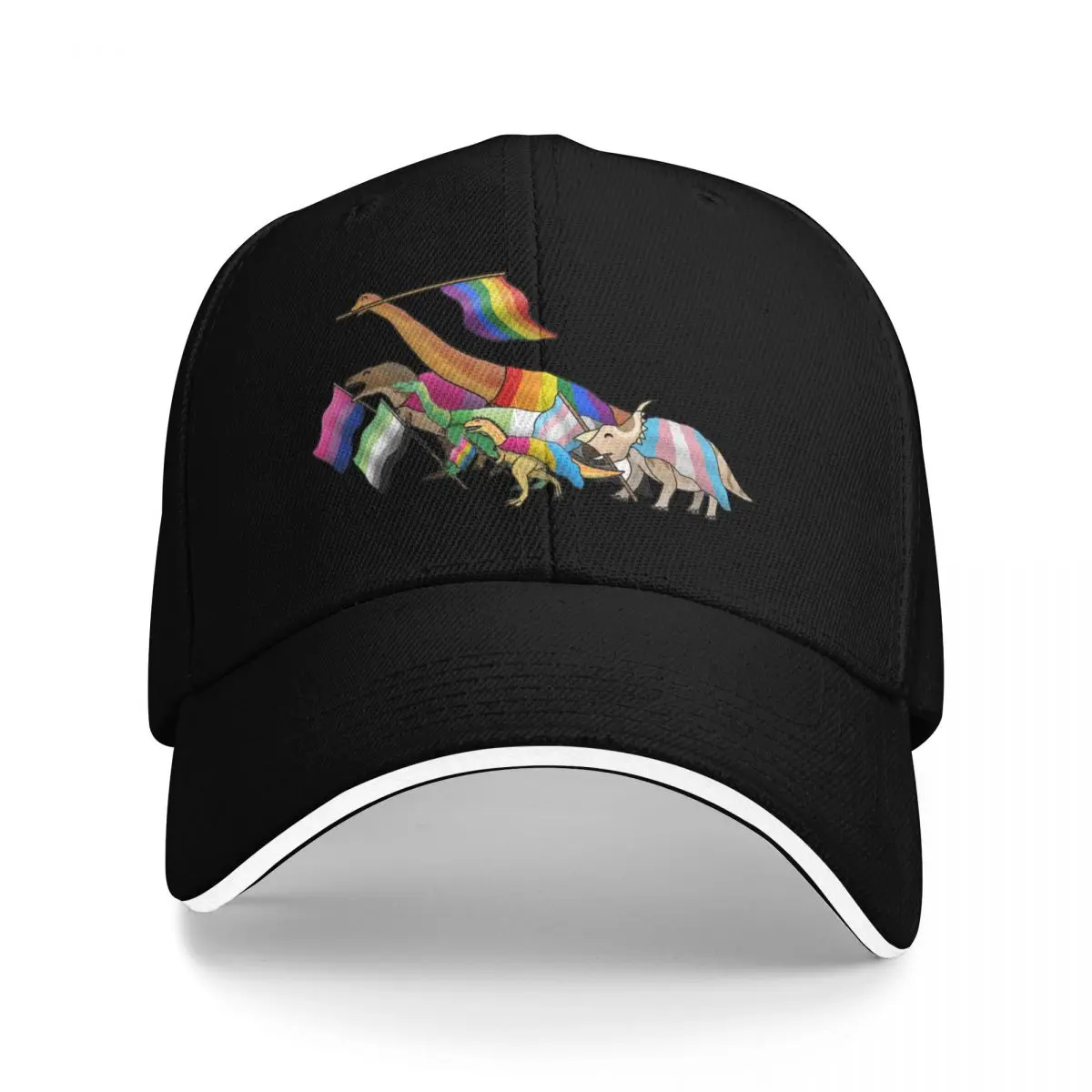 

Pride walk, pride dinosaurs Baseball Cap party Hat Icon Mens Hats Women's