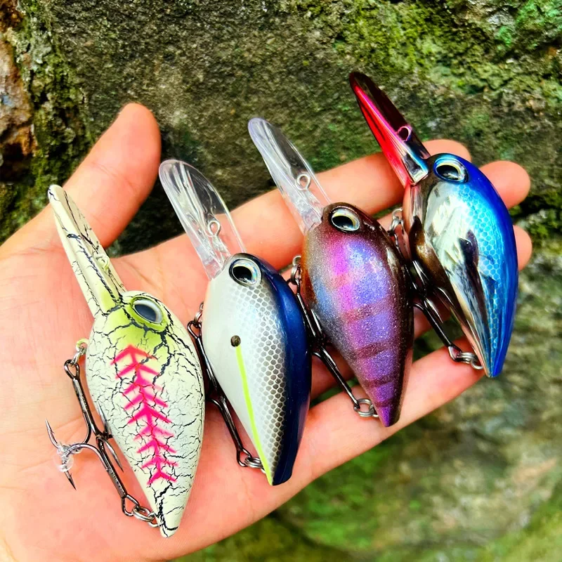 인공 크랭크 베이트 낚시 워블러, 배스 낚시 루어, 파이크 플로팅 루어, 19g, 6cm, 신제품