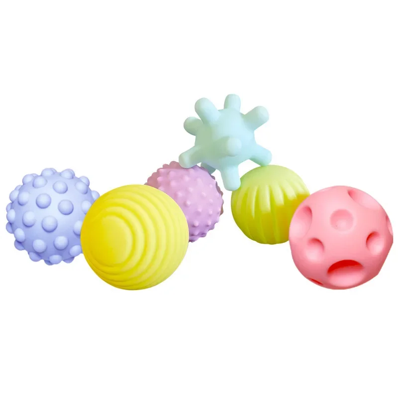 Baby Toys Hand Grip Balls Stroke Balls Tactile Sensory Baby Grip Soft Rubber Balls educational toys for children toddler toys