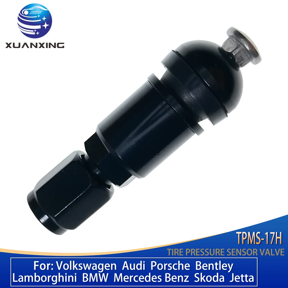 Valve de pneu en aluminium TPMS, capteur de pression, remplacement M5, pour Audi Volkswagen Mercedes benz, TPMS-17